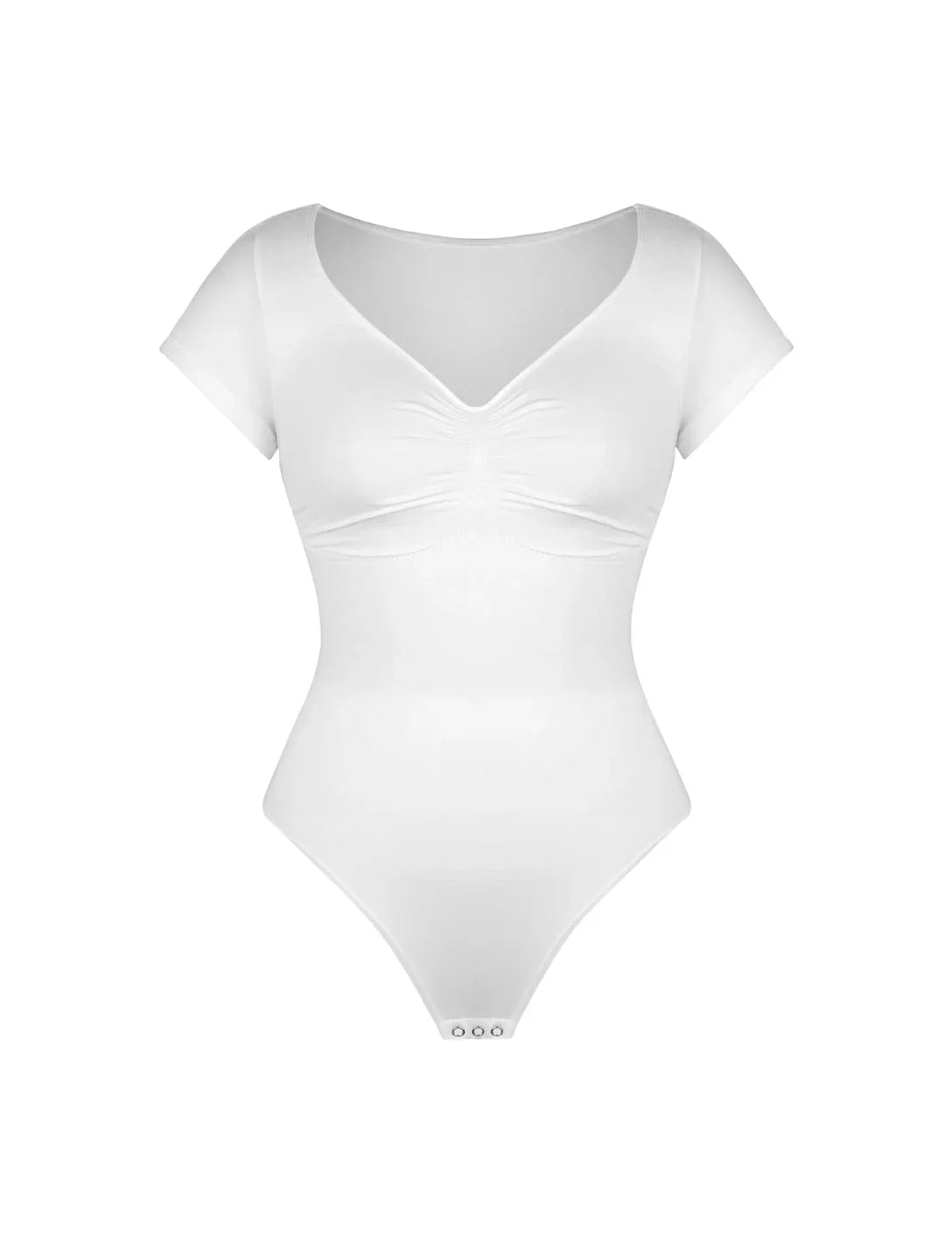 V-Neck Sculpting Tee Bodysuit