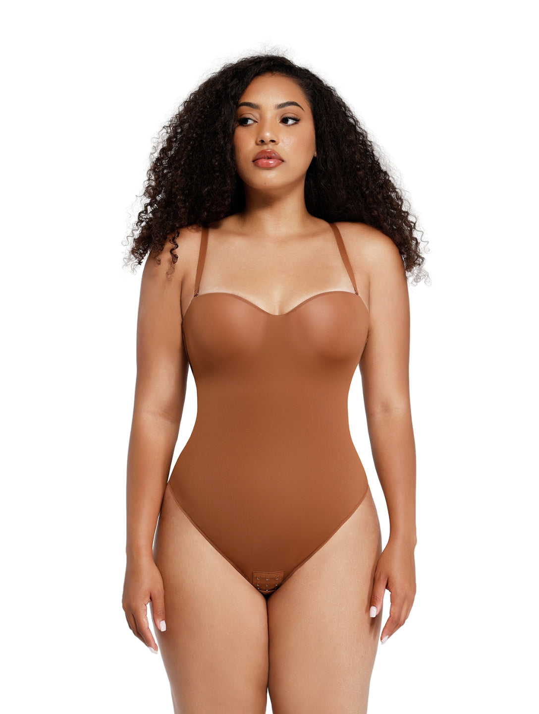 Trägerloser, stützender Shapewear-Body