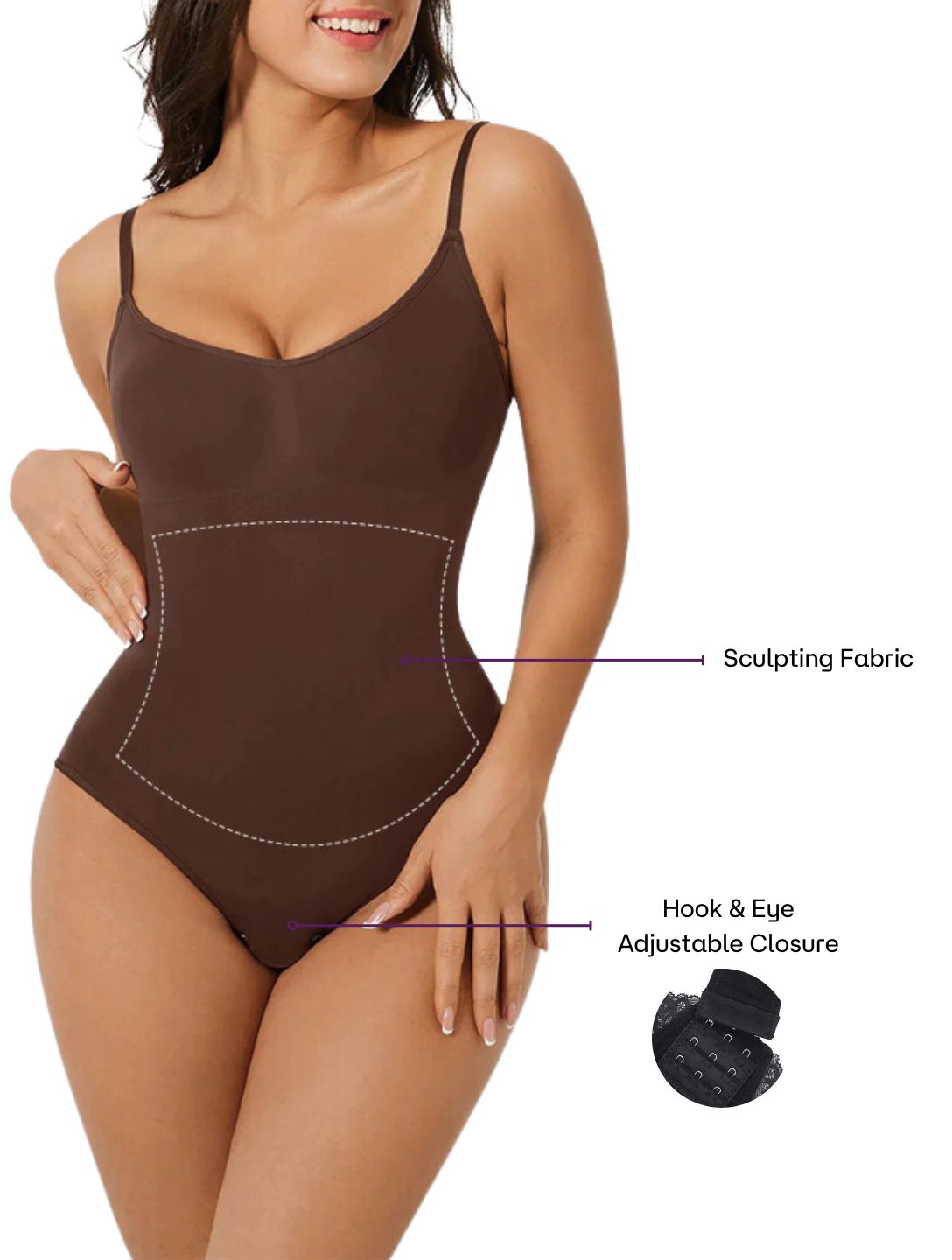 Dazzling thong bodysuit