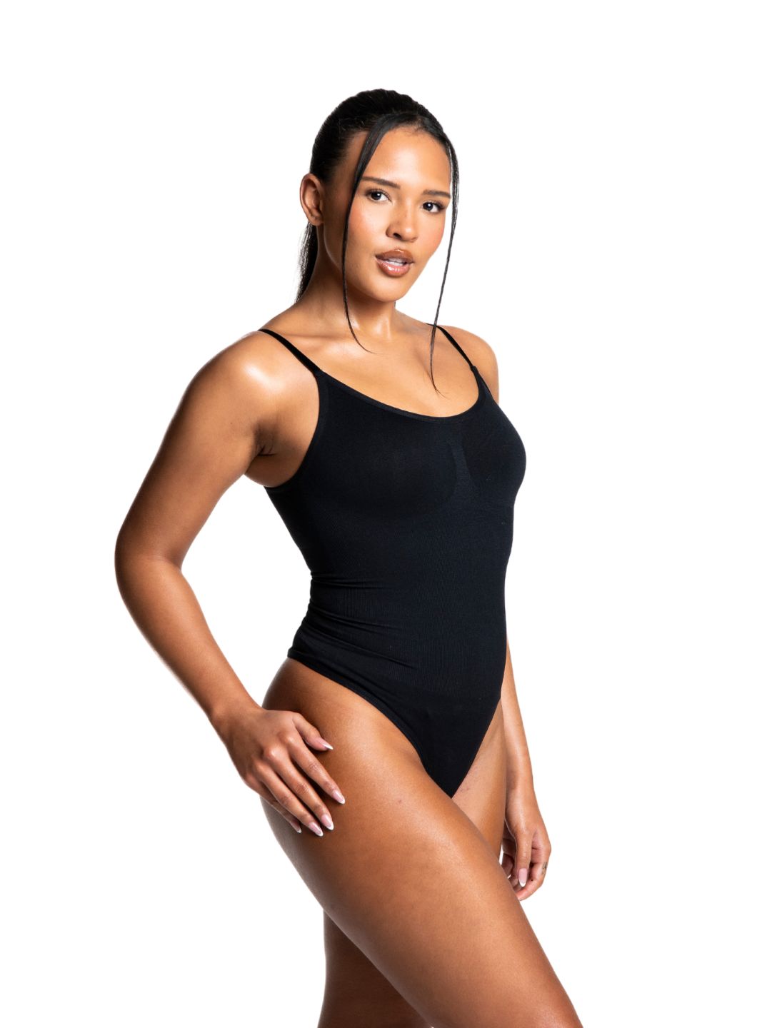 Dazzling thong bodysuit
