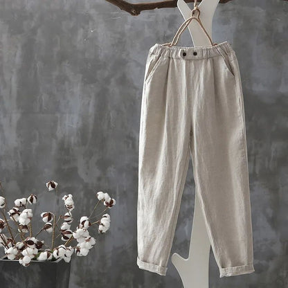 【Coton Et Lin】Comfortable Décontracté Pants