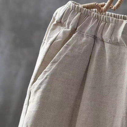 【Coton Et Lin】Comfortable Décontracté Pants