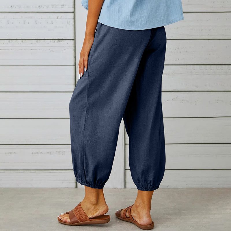 【Coton Et Lin】Comfortable Décontracté Pants