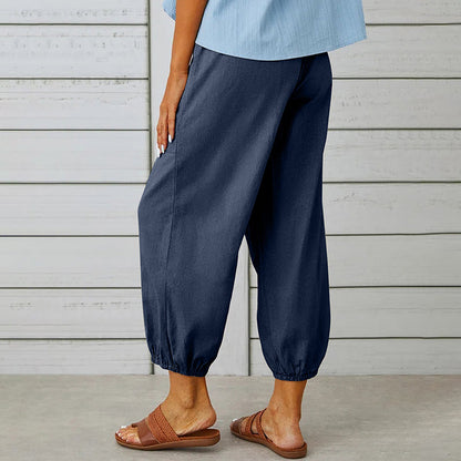 【Coton Et Lin】Comfortable Décontracté Pants