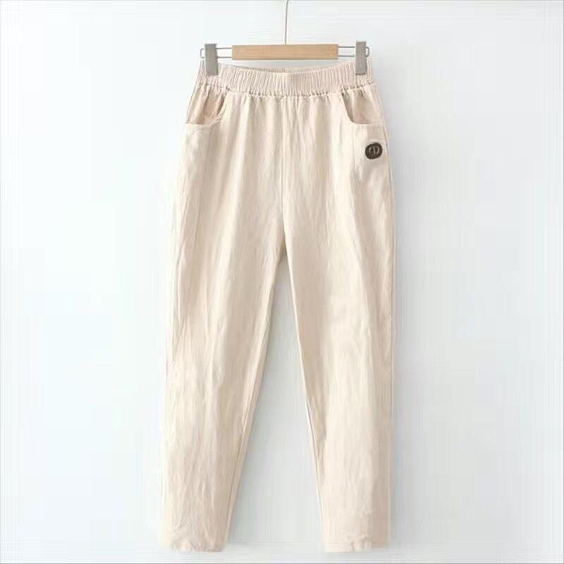 【Coton Et Lin】Comfortable Décontracté Pants
