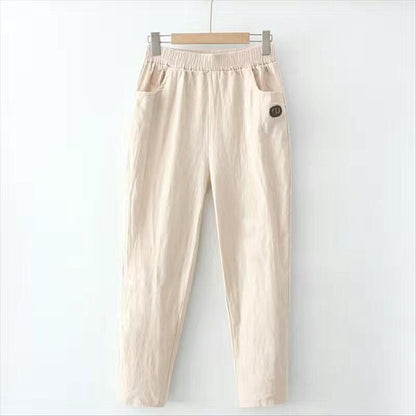 【Coton Et Lin】Comfortable Décontracté Pants