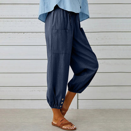 【Coton Et Lin】Comfortable Décontracté Pants