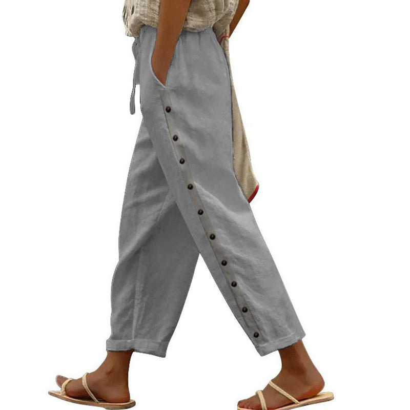 【Coton Et Lin】Comfortable Décontracté Pants