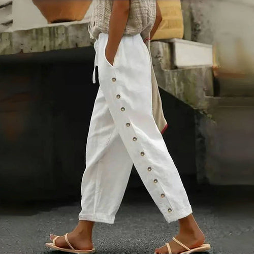【Coton Et Lin】Comfortable Décontracté Pants