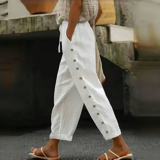 【Coton Et Lin】Comfortable Décontracté Pants
